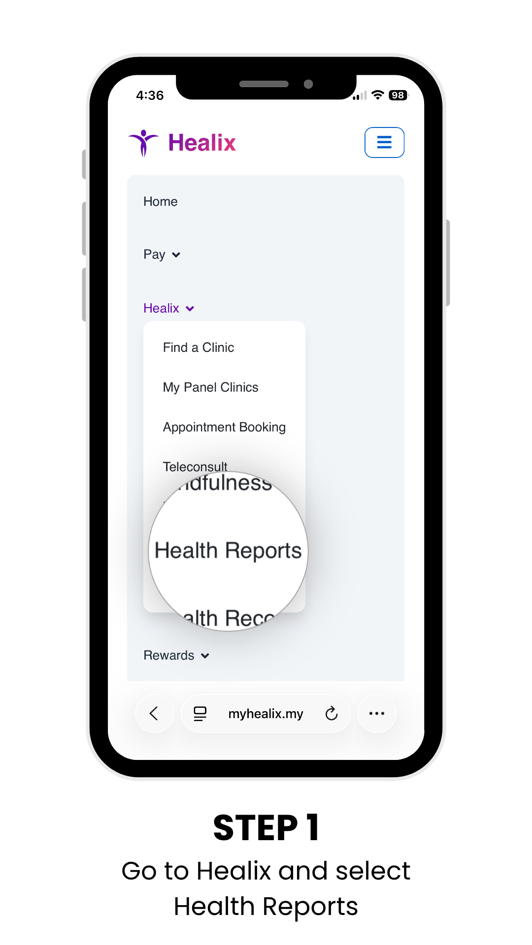 Step 1 — Doctor prescribes you